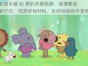 女班长被 Xc 熊扒衣服视频：高清晰全彩打印，优质环保材料，长时间保存不变色