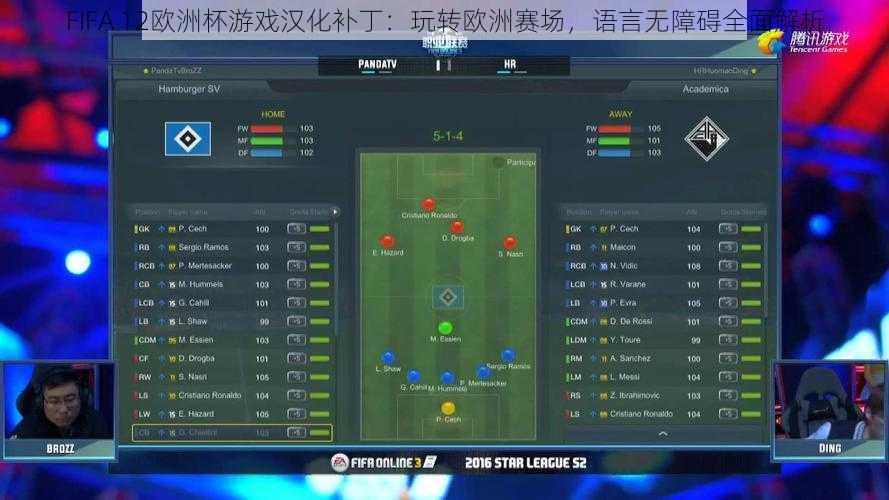 FIFA 12欧洲杯游戏汉化补丁：玩转欧洲赛场，语言无障碍全面解析